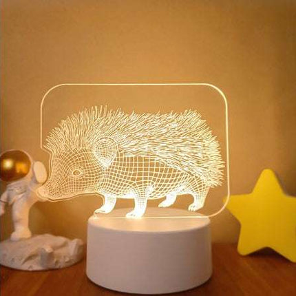 3D Lights Colorful Touch Remote Control LED Visual Lights - Royalessencelux