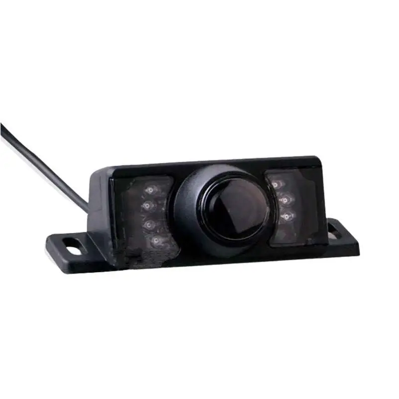 Black rectangular rearview camera with integrated led lights and mounting bracket for 4.3 inch car plus size dresses bikinis monitor