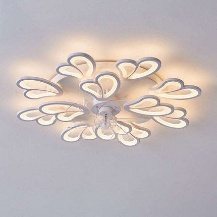 Modern Simple Living Room Light New Quiet Bedroom Ceiling Fan Light Button Full Cup Plus Size Bra Without Wi Royalessencelux