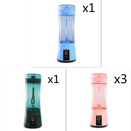 Portable Electric Fruit Juicer Wireless USB Rechargeable Mini Mixer Multifunction Summer Smoothie Blender Machine Kitchen Supplies - Royalessencelux