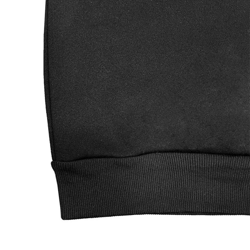 black ribbed knit cuff on lion rose regular fit long sleeve sweatshirt showcasing the fit long sleeve design and comfortable material.