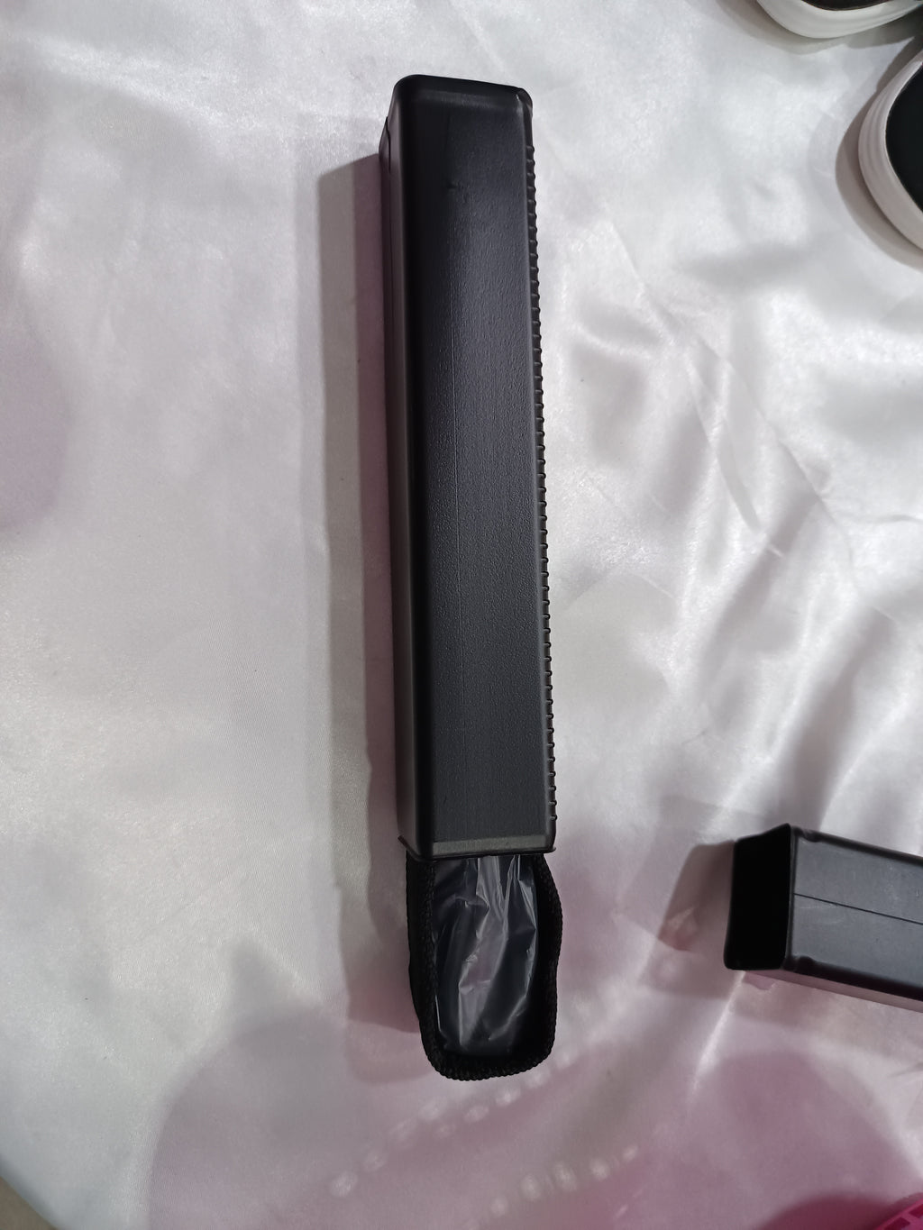 Automatic spring-loaded extendable alloy steel baton – view 7