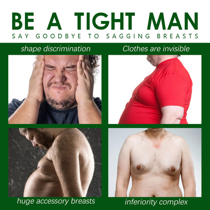 EELHOE Men's Chest Care Firming Chest Skin Anti-Sagging Men's Chest Care Patch - Royalessencelux