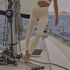 Vanilla Color Pants / L