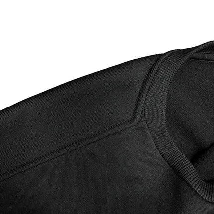 Women Basic Casual Pullover Spring Autumn Long Sleeve Boots Illustrated Printed Round Neck - Royalessencelux