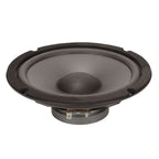 Black 6in car loudspeaker 600w with matte finish cone designed for coaxial car sound systems and audio use