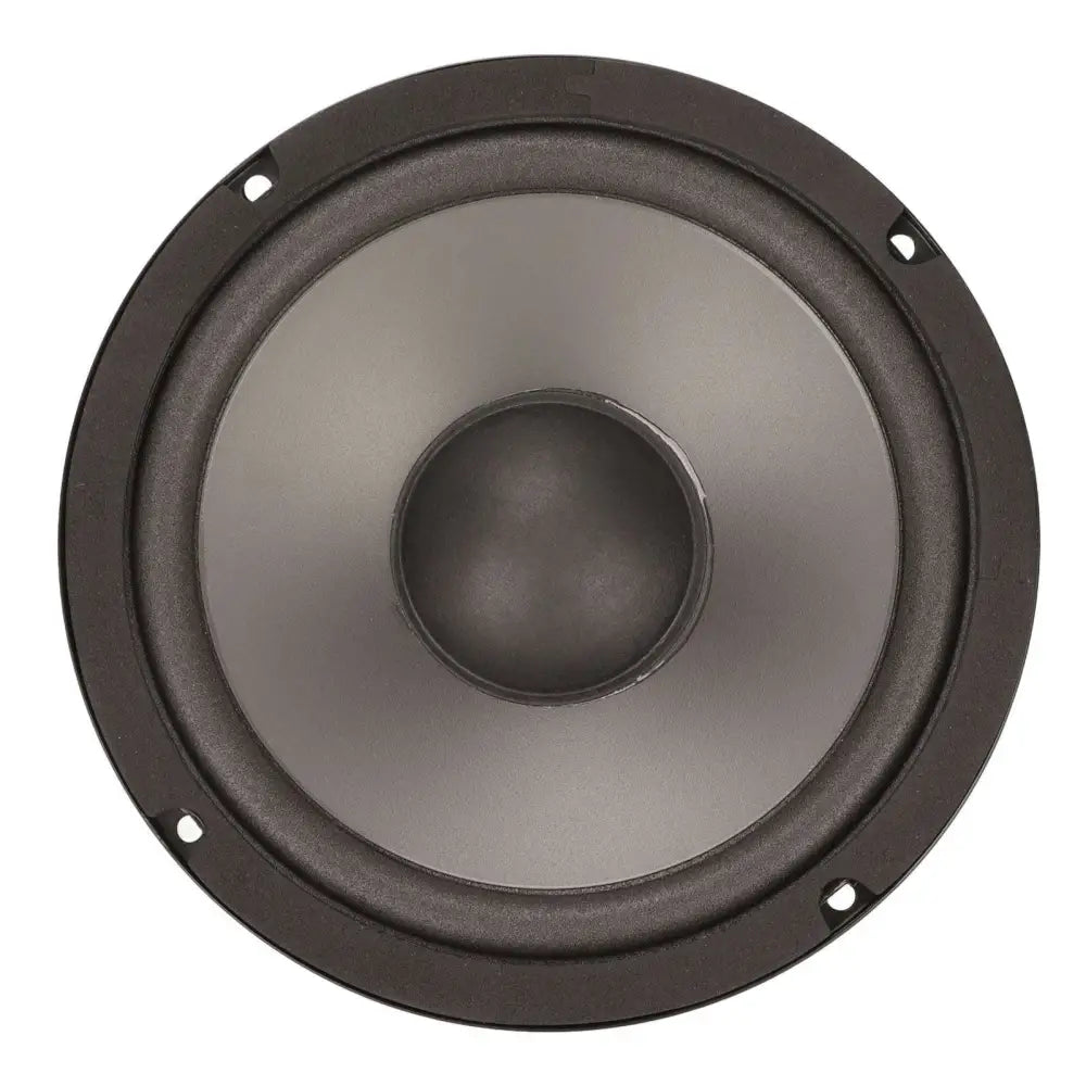 Black 6in car loudspeaker 600w with matte finish and concentric rings for coaxial car sound systems use