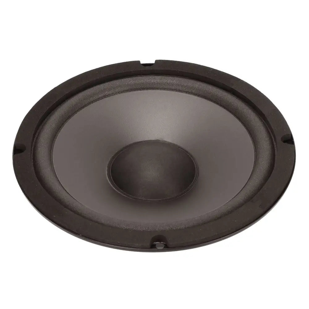 Black 6in car loudspeaker 600w with matte finish and concentric rings for coaxial car sound systems