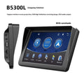 Black b5300l portable car player with 7 inch touchscreen display and multiple connectivity ports for vehicles