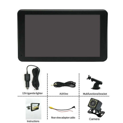 7 - inch Portable Wireless Carplay Car Smart Screen MP5 Vehicle Navigation Reversing Player - Royalessencelux