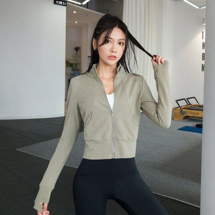 Fitness Wear Autumn And Winter Sports Coat For Women Running - Royalessencelux