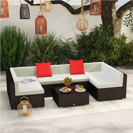 Pieces Patio Furniture Set