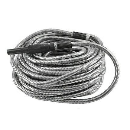 Stainless steel metal garden hose - Royalessencelux