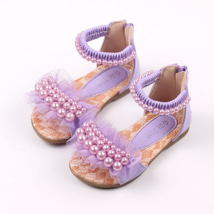 Children's shoes summer girls sandals baby sandals princess shoes little girls dance shoes - Royalessencelux
