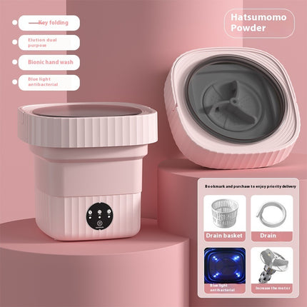 Baby Underclothes Underwear Special Mini Small Socks Washing Artifact Washing Integrated Folding Washing Machine - Royalessencelux