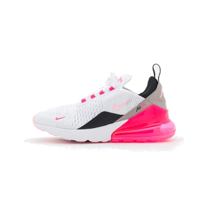 Nike Womens Air Max 270 Athletic Shoes White Arctic Punch Hyper Pink Black 7.5 US - Royalessencelux