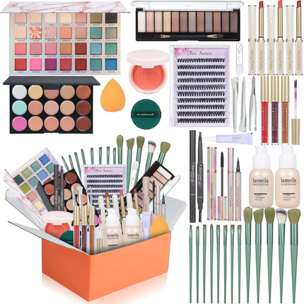 Makeup Kit All in One Makeup Kit for Women Full KitMakeup Set Makeup Kit for Teens makeup sets for teens 14-16 13-15 10-12 Christmas Gifts for Teen Girls Women Make up kits - Royalessencelux