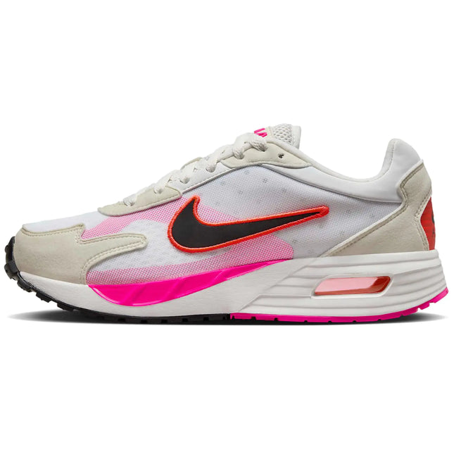 Nike Air Max Solo Womens Shoes (FN0784-102 Summit White/Bright Crimson/Fierce Pin) Size 7.5 - Royalessencelux