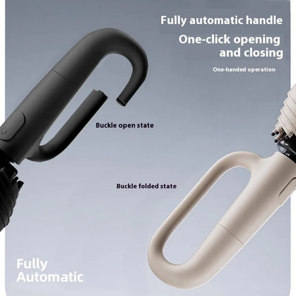 84 Bone Ring Buckle Umbrella - Royalessencelux