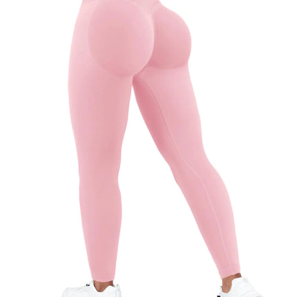 KEOVPF Impact Workout Leggings for Women Scrunch Butt Lifting Seamless Leggings Gym Squat Proof Yoga Pants - Royalessencelux