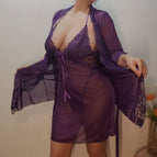 Purple Nightdress Shawl / 3XL