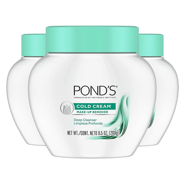 PONDS Cold Cream Cleanser 9.5 oz (269 g) package of 3 - Royalessencelux