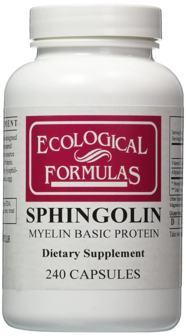 Ecological Formulas - Sphingolin 200 mg 240 caps [Health and Beauty] - Royalessencelux