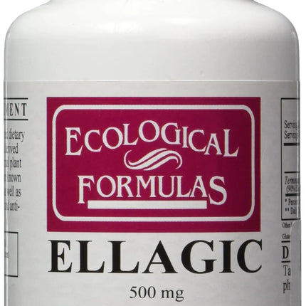 Ecological Formulas - Ellagic 500 mg 60 caps [Health and Beauty] - Royalessencelux