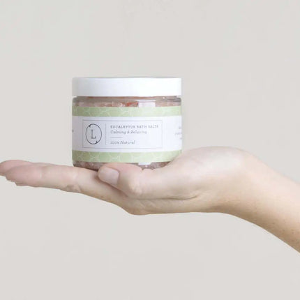 Natural Bath & body skincare products, 3 Big Jars of relaxation and beauty