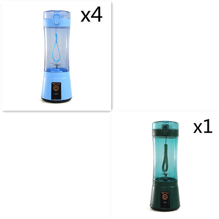 Portable Electric Fruit Juicer Wireless USB Rechargeable Mini Mixer Multifunction Summer Smoothie Blender Machine Kitchen Supplies - Royalessencelux