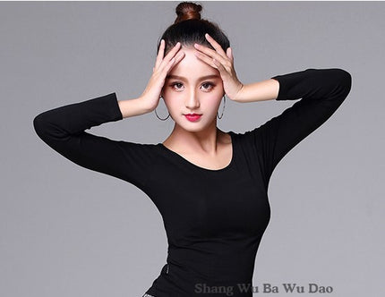 Simple Solid Color Performance Skirt With Large Swing - Royalessencelux