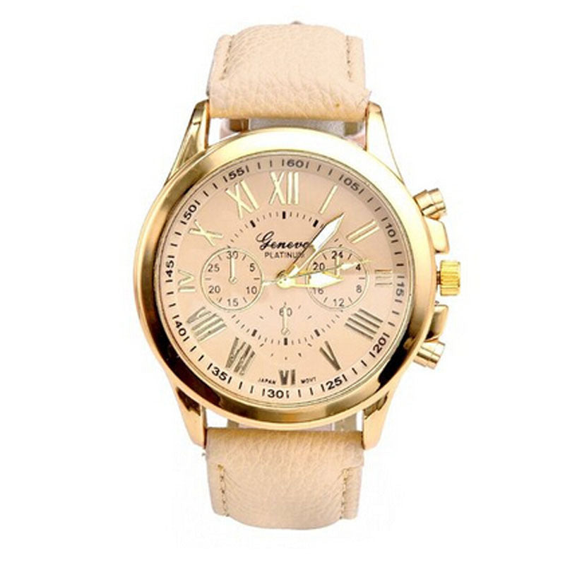 Dual Style Quartz Watches – Unisex, Waterproof, 3.8 cm Dial