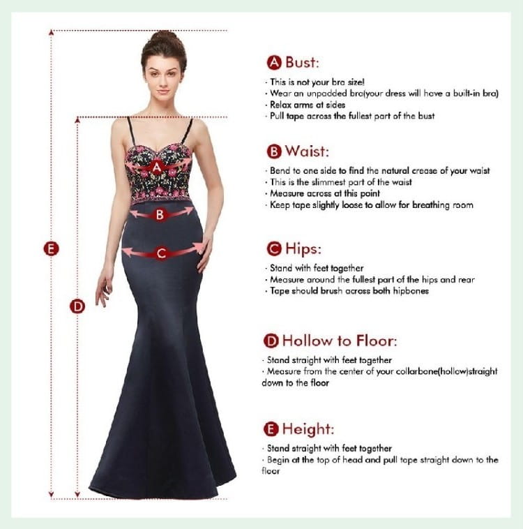 A dark navy mermaid-style gown with a floral-patterned bodice and thin spaghetti straps in light champagne tulle for a champagne tulle prom dress.