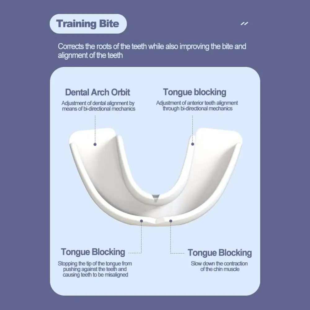 Adjustable anti snoring white dental aligner with molded contours for upper teeth designed as an effective snoring mouth guard