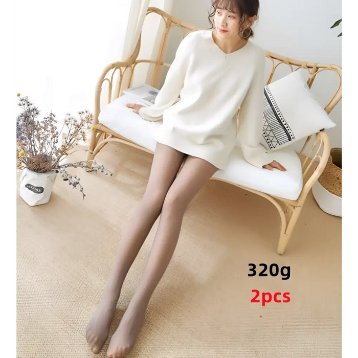 Brown2pcs / Pantyhose / 320g