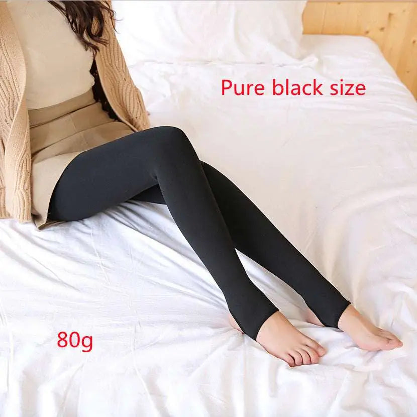 Adjustable maternity pantyhose tights in pure black with a sleek, smooth fabric finish and comfortable maternity leggings fit
