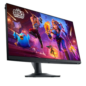 Black alienware aw2724hf ips fhd gaming monitor displaying vibrant game artwork on screen for immersive play