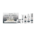 Eelhoe anti-aging kit for lightening fine lines with hyaluronic acid serum cream lotion and ascorbic acid face oil