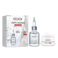Eelhoe anti-aging serum in clear glass bottle with silver dropper cap from anti-aging skin rejuvenation water bank set