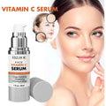 Silver and white pump bottle of eelhoe anti-aging whitening vitamin c care serum 30ml for whitening vitamin care