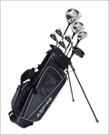 Aspire XD1 teenager golf set with black and white bag and silver black pink club heads for luxury women’s fashion use