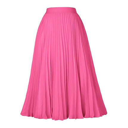 Medium-length Large Swing Casual Skirt - Royalessencelux
