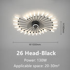 26HeadBlack / Stepless dimming