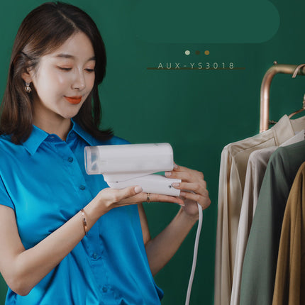 Handheld Hanging Ironing Machine Steam Iron Household Folding Small Portable  Clothes Artifact Dormitory - Royalessencelux
