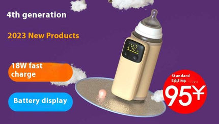 Baby Bottle Insulation Cover Universal Heating Constant Temperature Milk Warmer - Royalessencelux