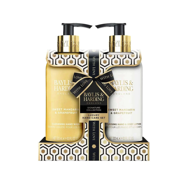Baylis & Harding Gift Set for Women - Luxury Hand & Skincare Set - Sweet Mandarin & Grapefruit - 2 - Pack - Royalessencelux