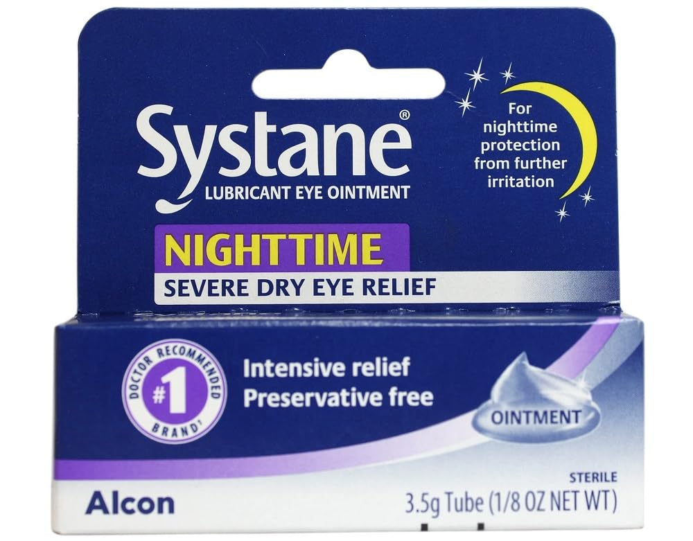 Systane Nighttime lubricant eye ointment, 3.5g tube – view 1