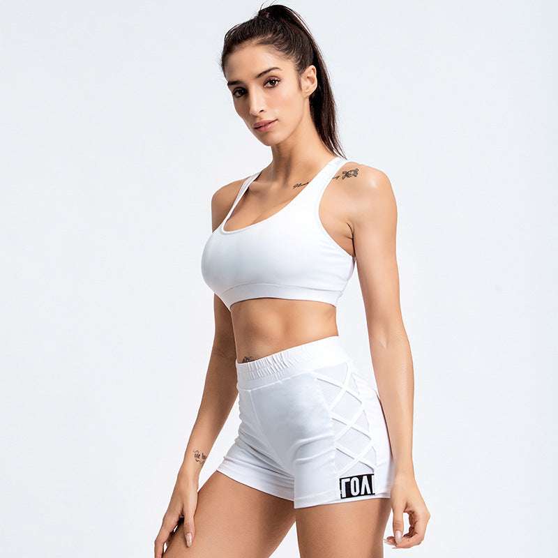 Beauty back yoga suit Button Full Cup Plus Size Bra Without Wi Royalessencelux