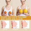 The beauty ball essential oils breast firming massage product features orange soft shiny balls for fullness and elasticity