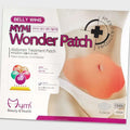 Beige fabric body wrap patch by royale essence lux is a soft peach waist slimming slim body wrap for abdominal use